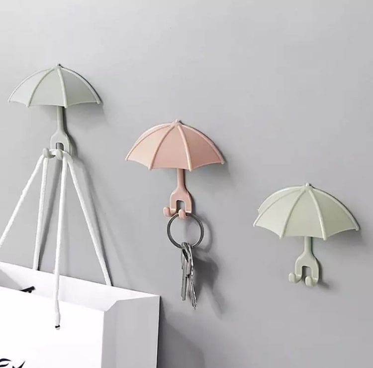Set Of 3 Umbrella Wall Hooks Sticker, Colorful Key Hanging Holders, Umbrella Toothbrush Holder, Hanging Hook For Hat Purse Key Storage, Umbrella Wall Rack For Kitchens & Bathrooms Set Of 3 Umbrella Wall Hooks Sticker, Colorful Key Hanging Holders, Umbrella Toothbrush Holder, Hanging Hook For Hat Purse Key Storage, Umbrella Wall Rack For Kitchens & Bathrooms